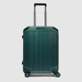 Trolley cabina ryanair 4 ruote policarbonato_pelle