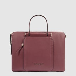 Cartella 2 manici sottile ed espandibili in pelle