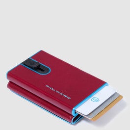 Compact wallet for banknotes and credi cards