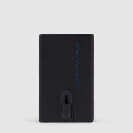 Compact wallet for banknotes and credi cards