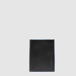 Vertical trifold men's wallet